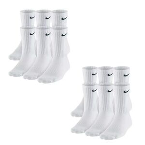 2 packages Nike Everyday White Crew Socks 2 packages